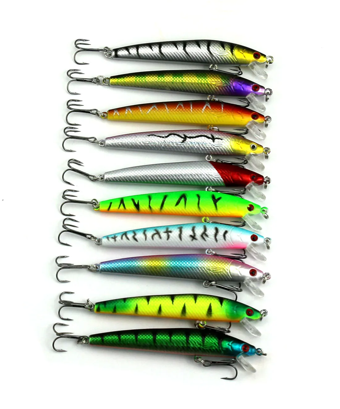 10PCS New hot sale 95MM/8.5G culter bass catfish seawater freshwater