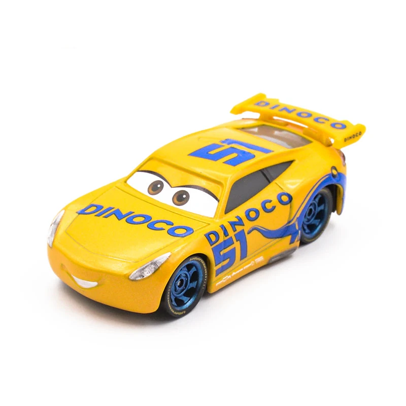 Disney Pixar Cars 2 3 Metal Diecast Car Toys Lightning McQueen Jackson Storm Cruz Ramirez Mack Uncle Truck Model Children Gift 16