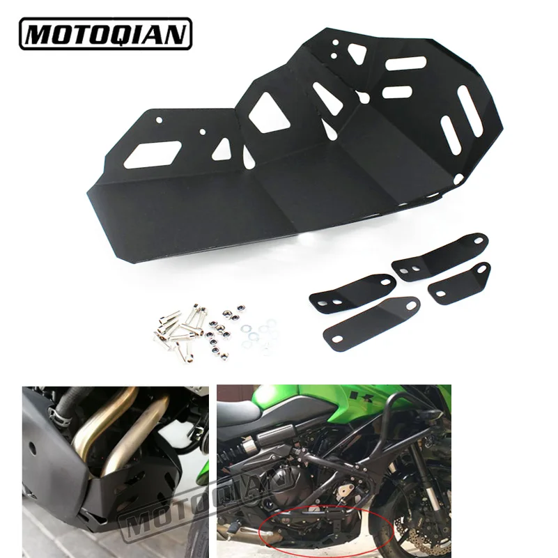 

For Kawasaki Versys 650 KLE650 Motorcycle Skid Plate Bash Frame Engine Guard Accessories Motorbike
