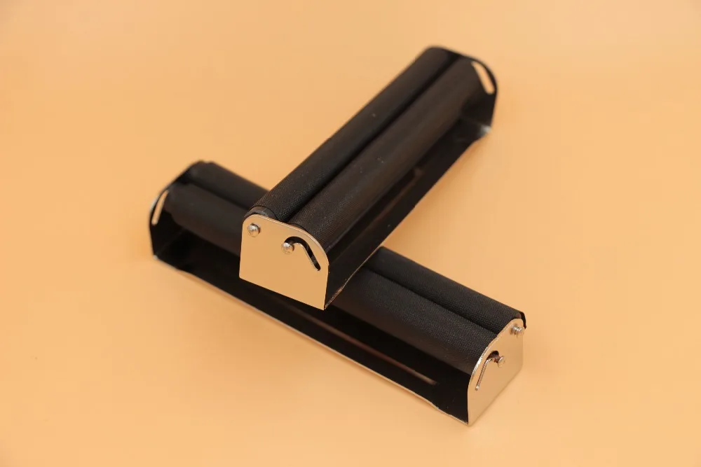

12pcs/lot free shipping 110MM Metal cigarette Rolling Machine For Kingsize rolling Paper easy herb Tobacco Roller cigar Maker