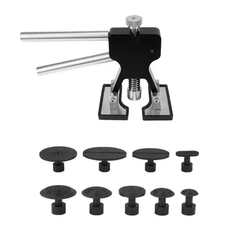 Black Paintless Дент Ремонт Инструменты Дент Удаление Съемник вкладки Дент Lifter ручной инструмент Ferramentas - Цвет: Black