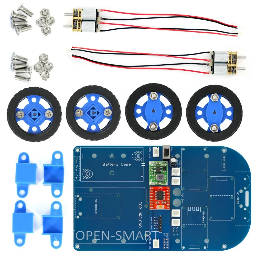 N20 мотор-редуктор 4WD с Bluetooth управляемый смарт-робот автомобильный комплект с обучающим руководством для Arduino
