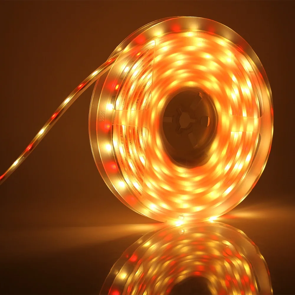 SuperNight 5050 SMD RGBWW LED Strip 5M 60LEDs/m Waterproof IP67 Outdoor Garden Street Decor Flexible Ribbon Tape Light Lamp Band