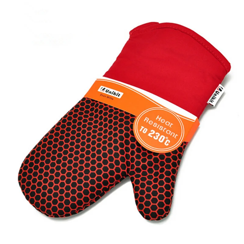 KuBac HoMmi Quality Kitchen Cooking Microwave Oven Mitt Insulated Non slip Glove Thickening High