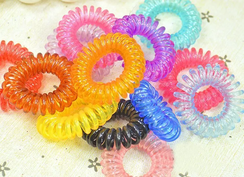 New Arrival 5pcs Plastic Hair Braider Head Spiral Shape Hair Ties