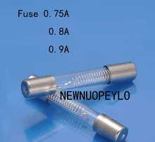 50PCS 5KV 0.75A 0.8A 0.9A Microwave Oven High Voltage Fuse for Galanz/Midea be current 270mm diameter y shape underside media galanz panasonic microwave glass plate oven turntable genuine original parts