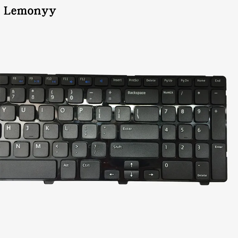 US keyboard for DELL Inspiron 15 3521 15R 5521 black English laptop keyboard with frame