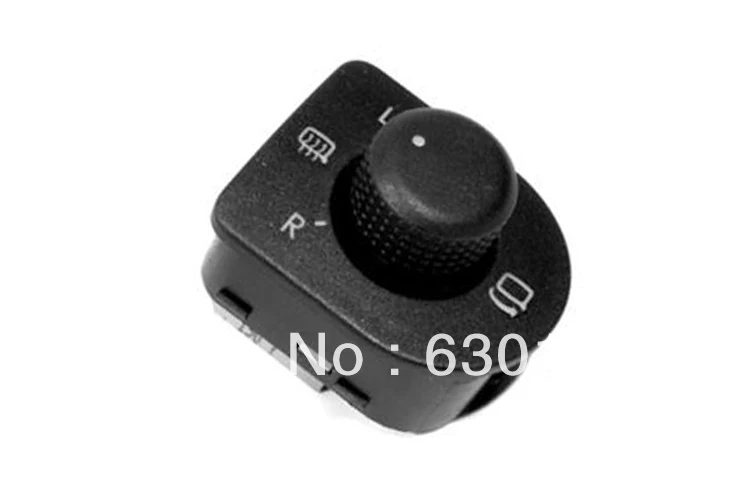 Power Rear View Side Mirror Switch Knob (w/ Heat & Fold Function) For