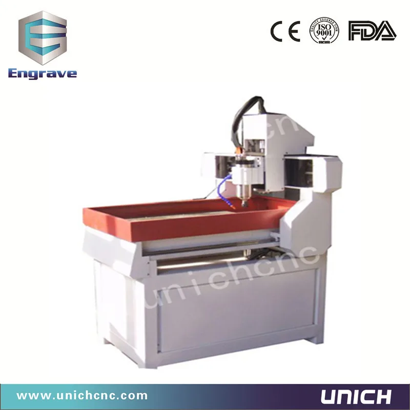 High speed unich 6090 cnc stone router machine for sale