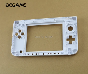 

OCGAME 5pcs/lot high quality White Replacement Housing Shell Case For 3DS XL LL Middle Frame