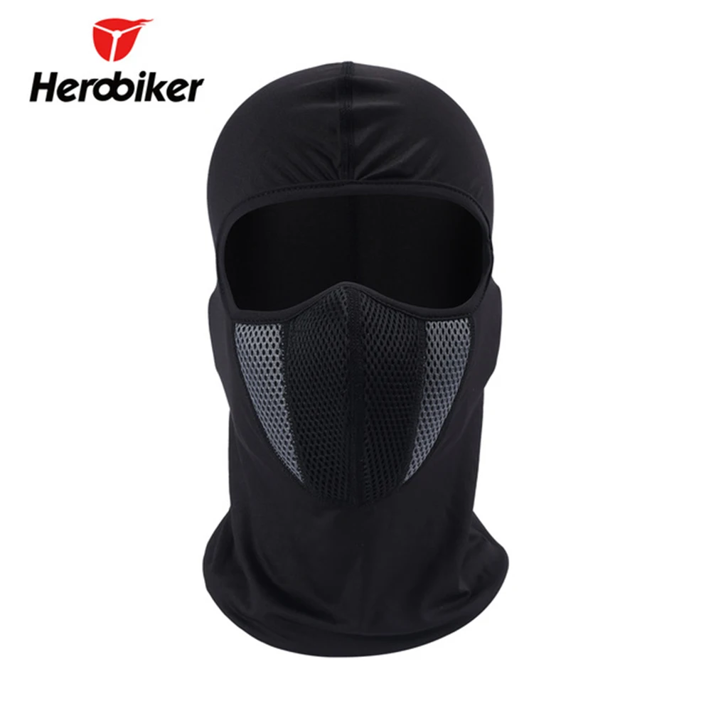 Мотоциклетная маска HEROBIKER для лица Балаклава на все лицо капюшон езды мотоцикле