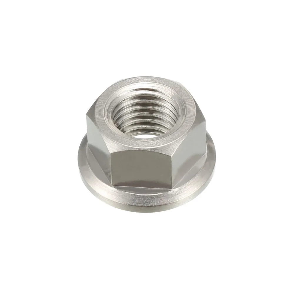 

Uxcell Metric M10x1.25mm TC4 Titanium Hex Head Flange Nut Colorful Normal Titanium Nuts For Bike Motorcycle Car Boat Fasteners