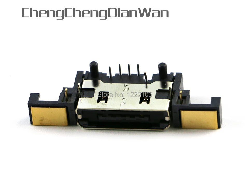 

ChengChengDianWan Replacement Power Socket Charging Port Charger Connector Port for Wii U gamepad