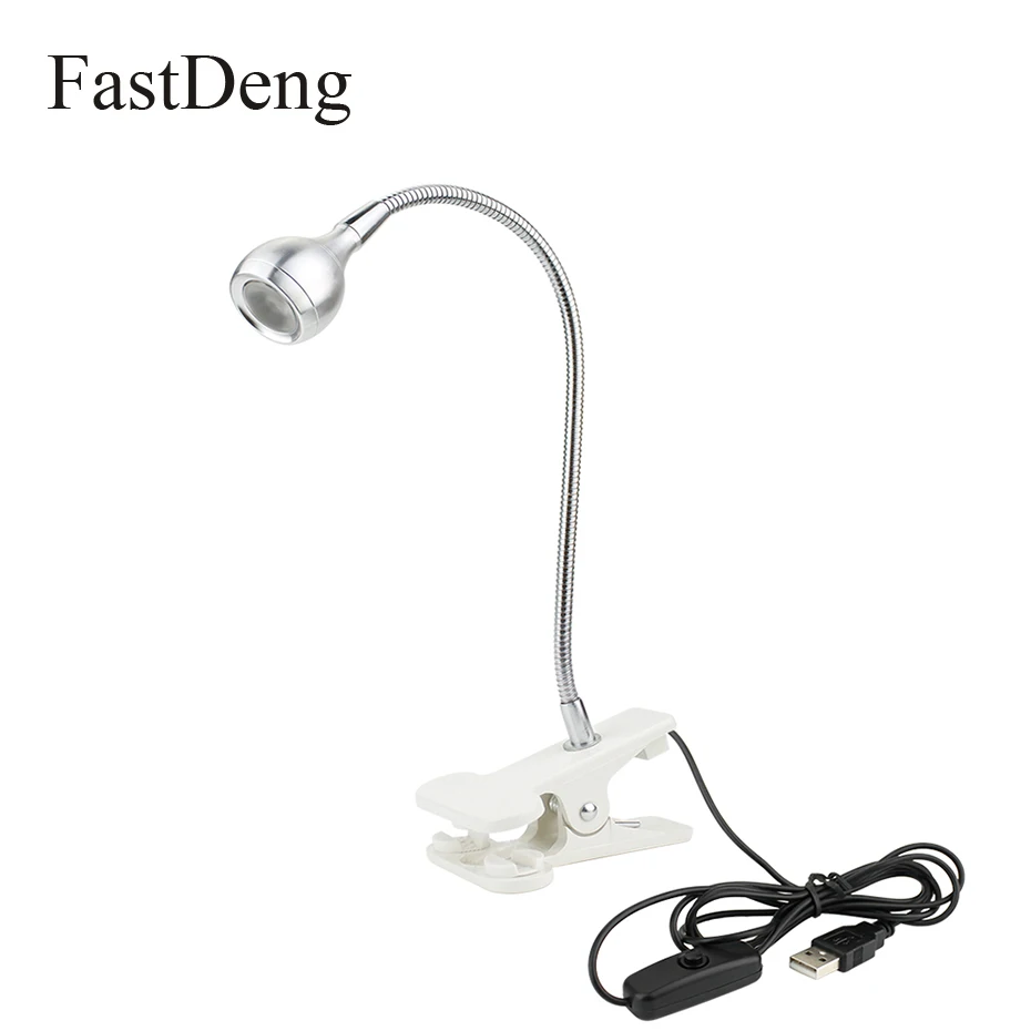 computer clip on light