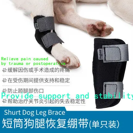 

Pet Arthritis Recovery Leggings Knee Dog Cat Knee Recovery Bandage Flexibility Adjustable Belt Reduces Postoperative Pain