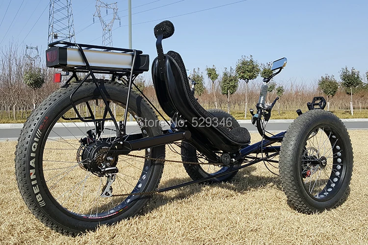 zzmerck electric fat tire recumbent trike (5)