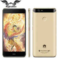 Оригинальный Huawei NOVA 4 г LTE мобильный телефон 3 ГБ 32 ГБ MSM8953 Octa core 2 ГГц 5.0 “FHD 1920X1080px Dual SIM 12MP 3020 мАч отпечатков пальцев