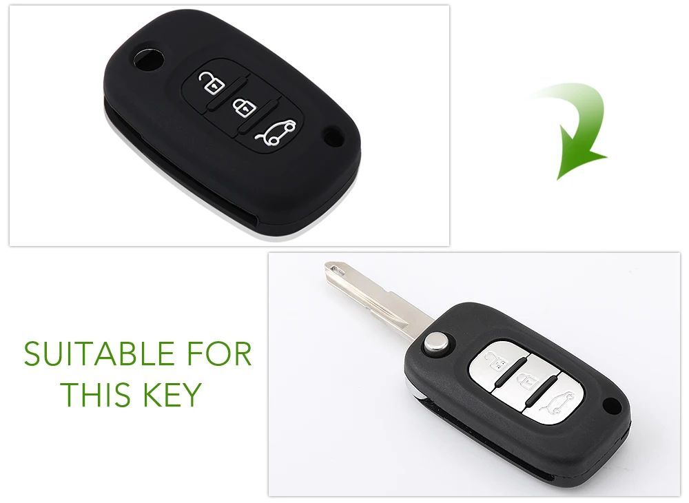 3 кнопки силиконовый резиновый чехол для ключа автомобиля для LADA Vesta Granta XRay Kalina Priora Sedan Sport