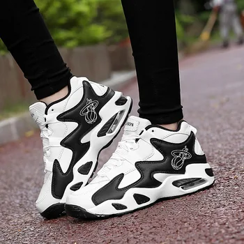 

Outdoor Sport Pu Leather Men Running Shoes Lightweight Air Sole Jogging Training Shoes Men Brand Running Sneakers Male Shoes Men