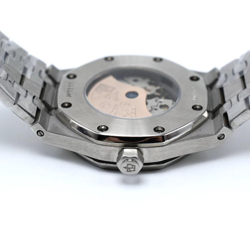 Часы мужские механические полностью стальные серебристые 40 мм|clock brand|clock fashionclock