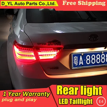 

D_YL Car Styling for Toyota Reiz Taillights 2010-2012 Mark X LED Tail Lamp Rear Lamp DRL+Brake+Park+Signal led light