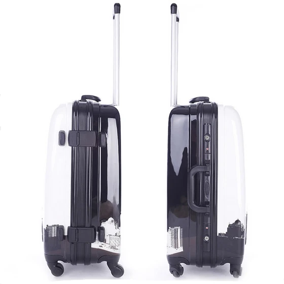 Aluminum Frame Hot sales ABS trolley suitcase luggage/Pull Rod trunk /traveller case box with spinner wheel Aluminum Frame Hot sales ABS trolley suitcase luggage/Pull Rod trunk /traveller case box with spinner wheel