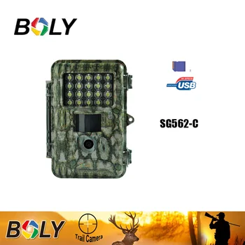 

Bolyguard night vision hunting 14MP 720P HD 100ft PIR Sensor Ultra Low Power Consumption photo traps Hunting Camera SG562-C