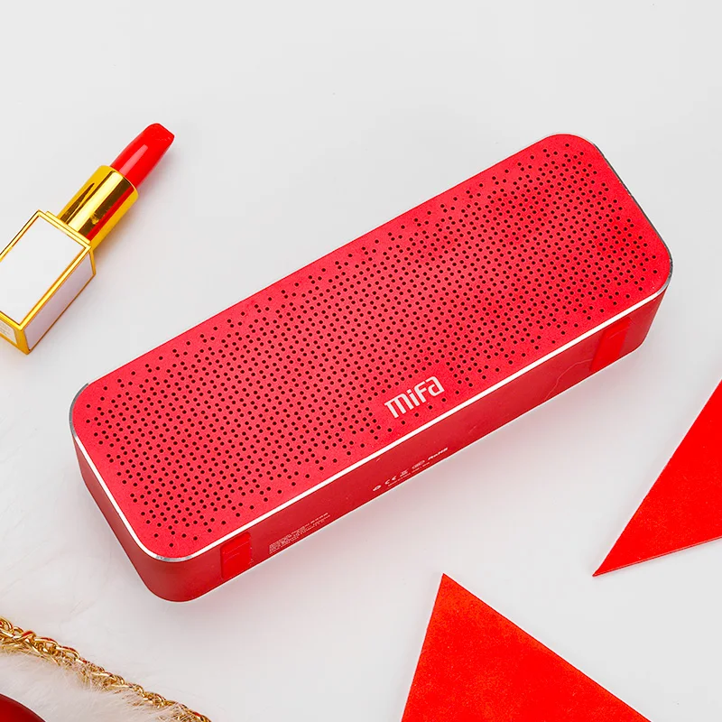 MIFA portátil Altavoz Bluetooth inalámbrica de sonido estéreo de radio de altavoces con micrófono TF AUX estéreo TWS - 4