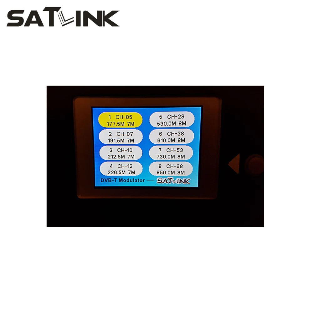 SATLINK WS 8902U 8 канальный модулятор DVB T HD 1080P MPEG4 MI/AV Satlink 8/10/12 каналов|dvb-t hd|modulator dvb-tsatlink