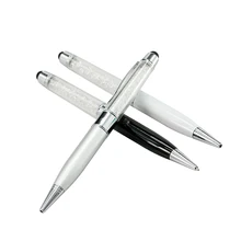 PenDrive Crystal U Disk USB Flash Drive Pen Capacitive Pen Ball Point Triple 4GB 8GB 16GB
