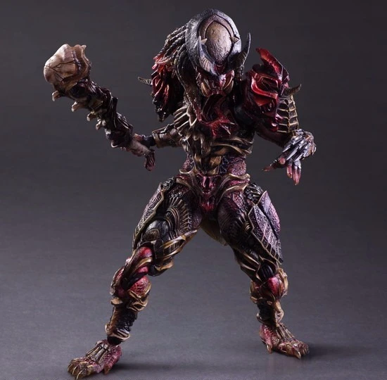 

Play Arts Kai Predator Figure Alien Hunter Primevil Figure PA 27cm PVC Action Figure Doll Toys Kids Gift