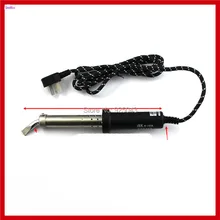 Качественный профессиональный мощный изогнутый плоский наконечник 150 Вт 630C паяльник нагревательный сварочный инструмент