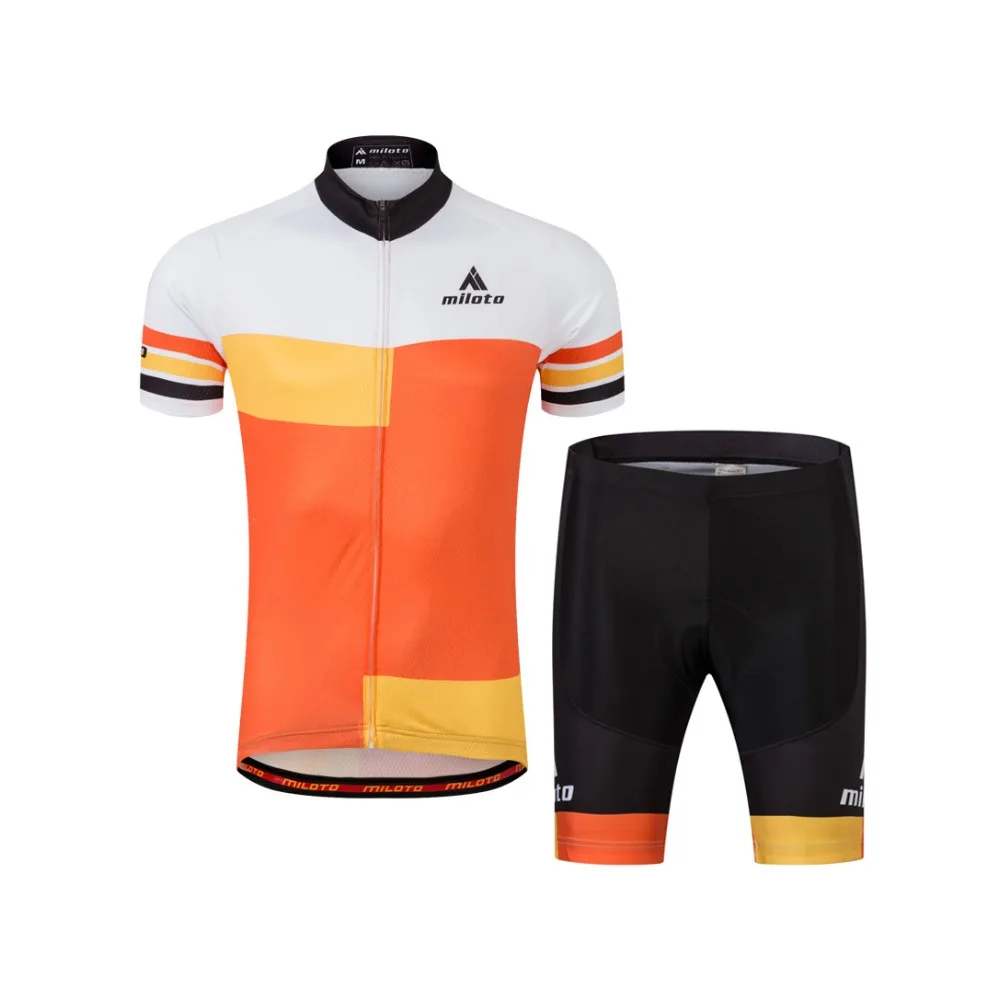 2017 Men's Team Bike Clothing Cycling Short Sleeve Jersey Bicycle bib