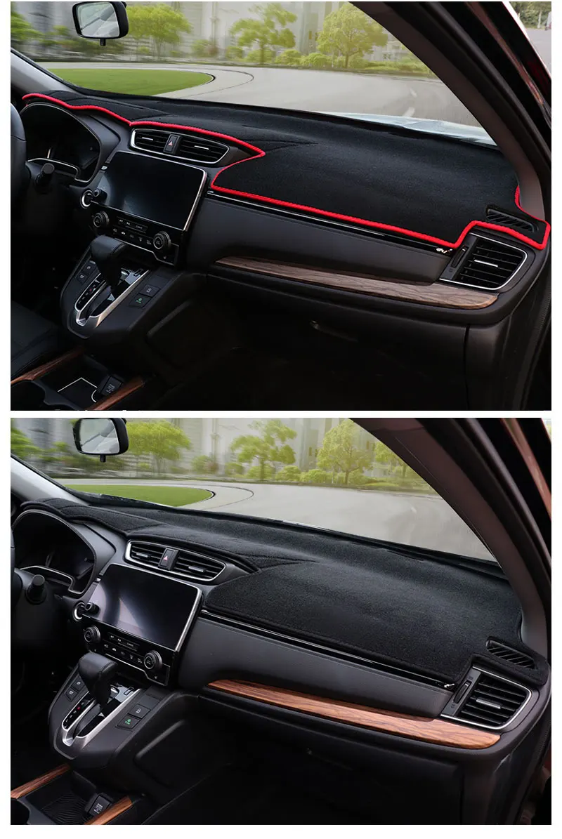 For LHD Honda CRV 2017 2016 2015 2014 2013 2012 Car Dashboard Mat Cover Pad Auto Shade Cushion Interior Car-styling Accessories (9)