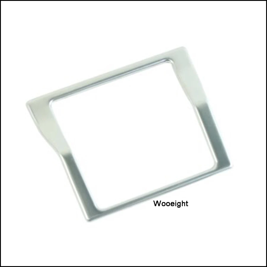 Wooeight Silver Gear Shift Trim For Hyundai Tucson 2015 2016 2017 2018 Car Interior Accessories Stainless Steel Frame Cover (2)