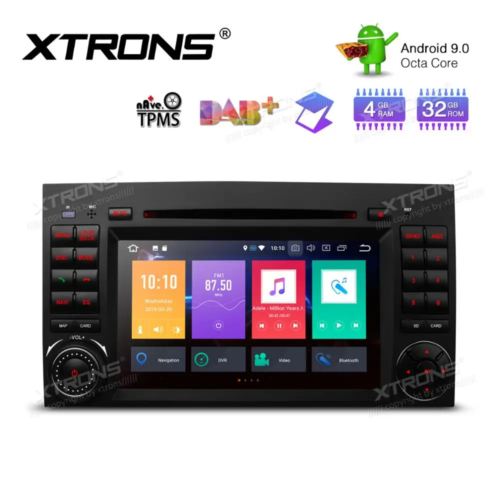 Discount XTRONS 7"Android 9.0 Octa Core Car DVD Player for Mercedes Benz W245 W169 Viano Vito W639 Sprinter W906 2006-2008 2009 2010 2011 0 Discount XTRONS 7"Android 9.0 Octa Core Car DVD Player for Mercedes Benz W245 W169 Viano Vito W639 Sprinter W906 2006-2008 2009 2010 2011 0