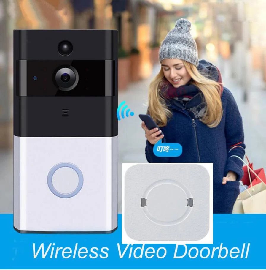 IP video wifi video door phone ring door bell wifi doorbell