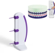 1 шт. пищевая пластиковая линейка для торта декоративный разметочный инструмент для торта DIY Инструменты для выпечки украшения торта линейка Выравнивающая Декоративная гирлянда