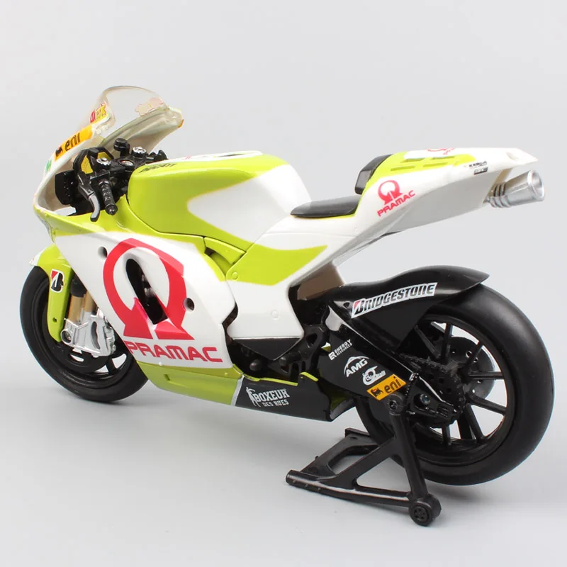 1 12 newray 2010 Pramac гоночной команды ducati GP10 № 41 Aleix moto rcycle игрушечные машинки весы супер велосипед moto модель для детей