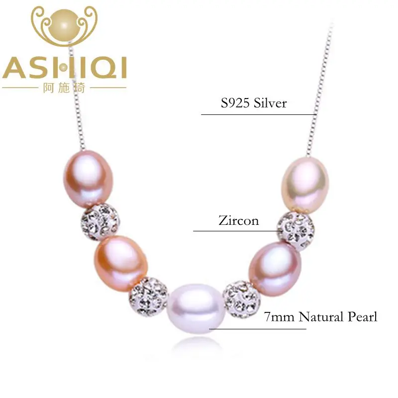 ASHIQI-925-sterling-silver-Pendant-Real-Multi-Rice-Natural-freshwater-pearl-necklace-for-women-jewelry-gifts (4)
