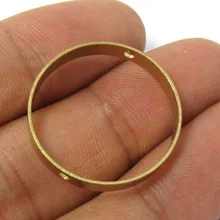Сырье латунный круг 25x4 мм в ширину сырой медные кольца прямо отверстие R134
