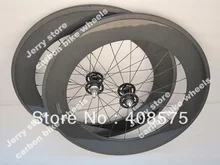 88mm tubular fixed gear carbon fiber bike wheel single speed high end track carbon cycle wheel 700C