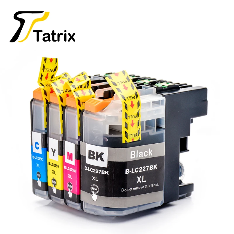 

LC227 LC225 BK/C/M/Y 4PK Full Ink Cartridge Compatible For Brother DCP-J4120DW/J4420DW/J4620DW/J4625DW/J5620DW/J5625DW/J5320DW
