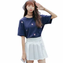 Модные женские плиссированные юбки с высокой талией в стиле Лолиты Harajuku для девочек, трапециевидная мини-юбка в стиле моряка, японская школьная форма, юбки XS