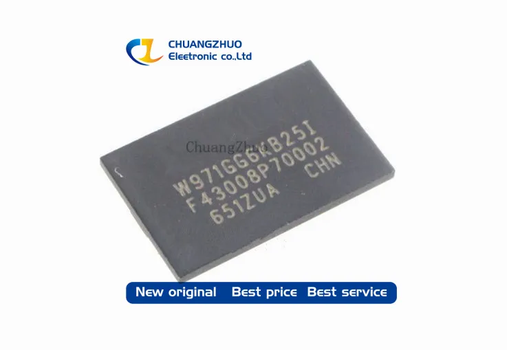 5pcs W971GG6KB25I W971GG6KB DDR2 SDRAM 1GBIT 2.5NS 84BGA | Электроника