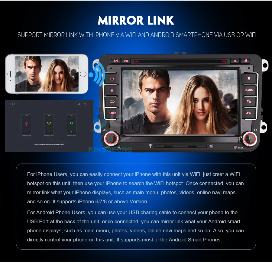 Sale 7" Android 8.0 DAB+ Car Stereo GPS Sat Nav WiFi 3G Radio RDS BT USB SD DVR DTV-IN Car DVD player for VW Passat 4