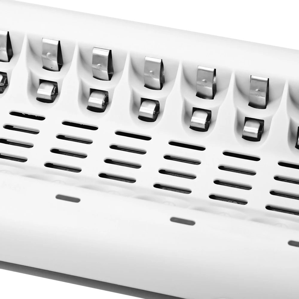 Гуманизированные Дизайн c808w Smart Зарядное устройство для AA/AAA NiCd NiMH Перезаряжаемые