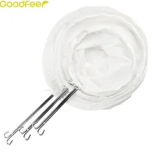 Goodfeer фильтр для молока и чая с ручкой ситечко для кофе из хлопковой ткани ситечко для чая для сыпучих пузырьков ситечко для чая дуршлаг