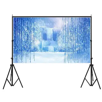 

Ice Frozen World Photography Backdrop Beautiful Scene Ice Background For Studio Photo Props 210cmx150cm