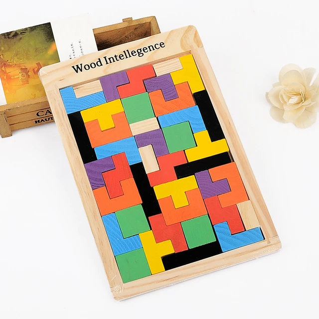 Wooden Brick Game Tetris Board Puzzle Toy For Kids Mini Classical Unique Wooden Bricks Game Wooden Brick Game Tetris Board Puzzle Toy For Kids Mini Classical Unique Wooden Bricks Game